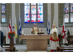 Bittprozession an Christi Himmelfahrt (Foto: Karl-Franz Thiede)